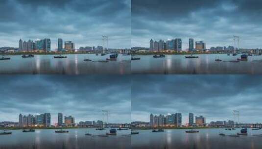 泉州晋江市城市风光高清在线视频素材下载