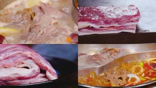 宁夏滩羊肉高清在线视频素材下载