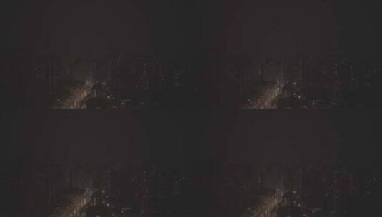 大疆4d_徕卡m0.8_35mm上海清晨雷雨由夜到日高清在线视频素材下载