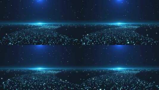4K星河粒子特效背景高清在线视频素材下载