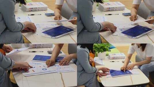 【全新低价】商务会议讨论数据分析高清在线视频素材下载