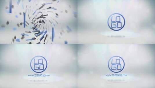 炫酷logo演绎片头展示AE模板高清AE视频素材下载