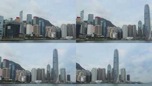 香港 维多利亚港城市风光 1673高清在线视频素材下载