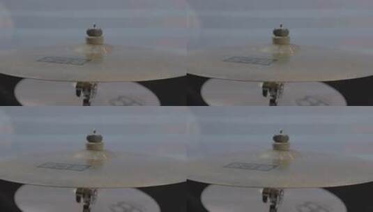 乐器镲片特写高清在线视频素材下载