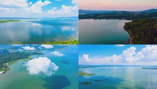 鄱阳湖 江西高清在线视频素材下载