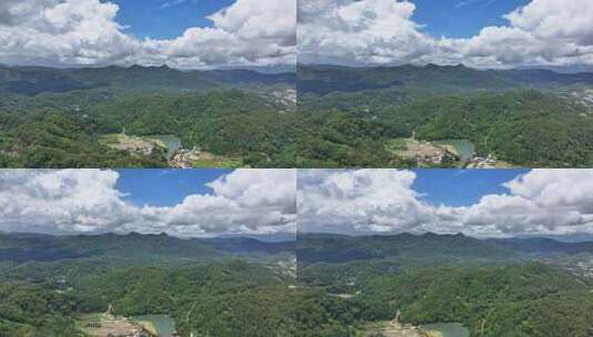 航拍海南五指山景区高清在线视频素材下载