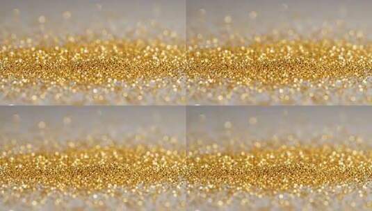 金色粒子特写背景素材高清在线视频素材下载