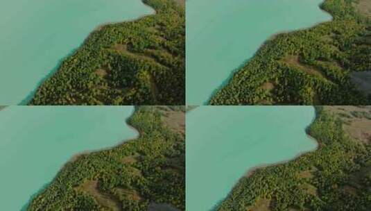 秋天的喀纳斯湖高清在线视频素材下载