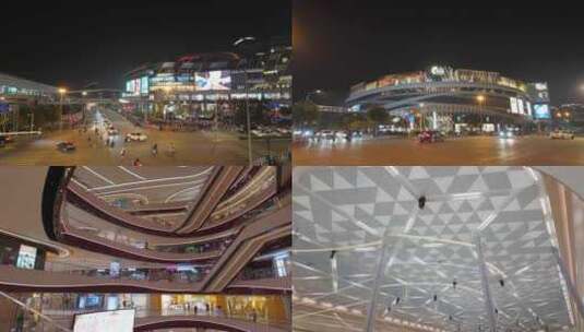 上海嘉定南翔印象城MEGA商场高清在线视频素材下载