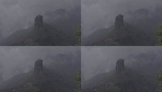 贵州铜仁梵净山云雾高清在线视频素材下载