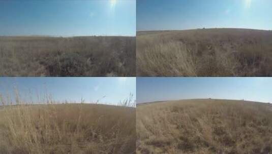 无人机拍摄一片贫瘠的土地高清在线视频素材下载