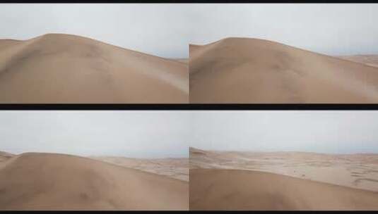 航拍沙漠全景高清在线视频素材下载