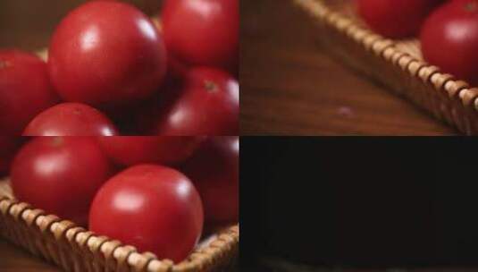 【镜头合集】番茄西红柿高清在线视频素材下载