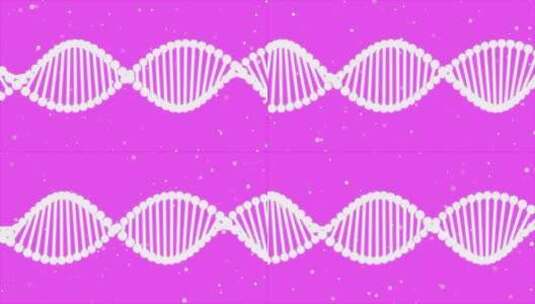 生物科学DNA链条高清在线视频素材下载