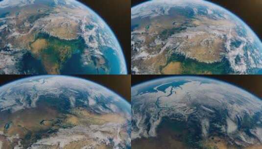 三维动画地球高清在线视频素材下载