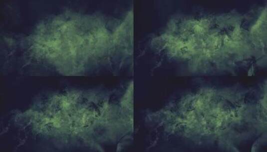 绿色烟雾乌云翻滚弥漫高清在线视频素材下载