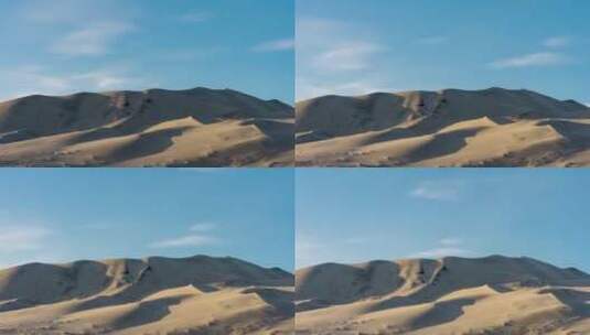 炎热沙漠沙丘光影延时高清在线视频素材下载
