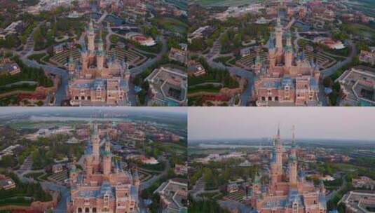世界知名的迪士尼乐园高清在线视频素材下载