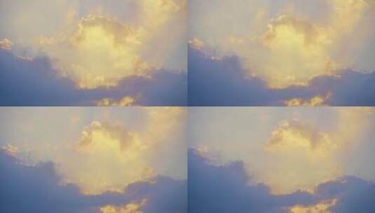 天空移动的彩云高清在线视频素材下载