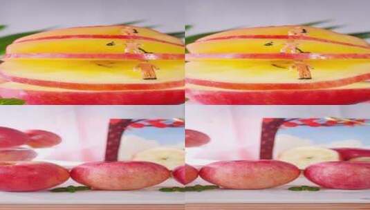 阿克苏冰糖心苹果高清在线视频素材下载