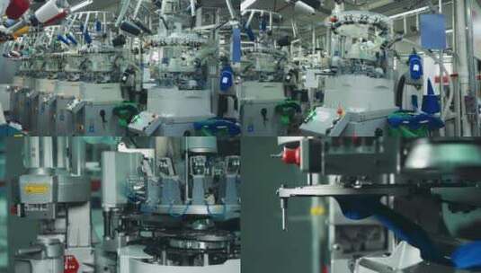 4K超清工业机械制造业机器运作画面高清在线视频素材下载