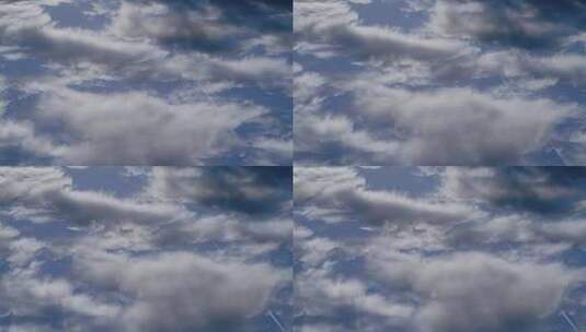 延时拍摄云层变化高清在线视频素材下载