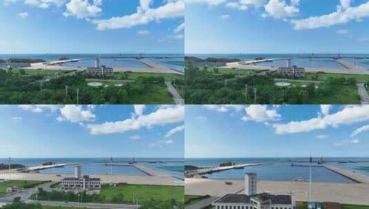 小型机场 海边机场高清在线视频素材下载
