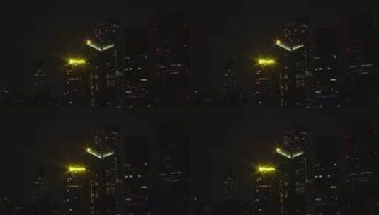 上海 夜景 陆家嘴 外滩 东方明珠 城市风光高清在线视频素材下载