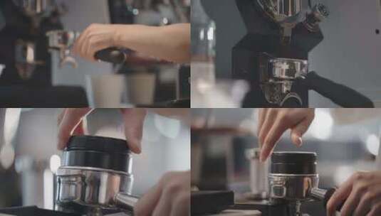 4K 美式咖啡制作过程高清在线视频素材下载