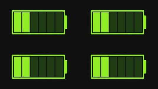 电池充电进度3D高清在线视频素材下载