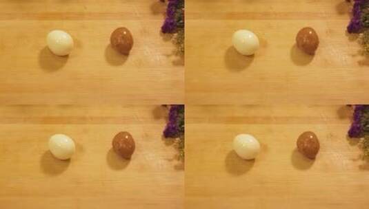 卤蛋茶叶蛋鸡蛋 (3)高清在线视频素材下载
