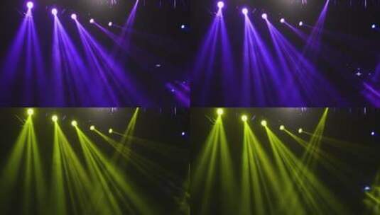 舞台各种灯光高清在线视频素材下载
