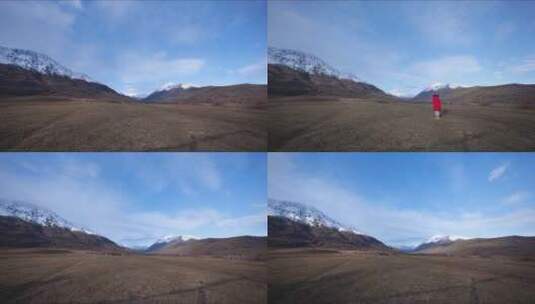 雪山-延时-新疆高清在线视频素材下载