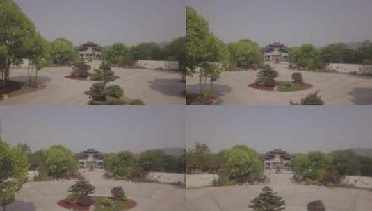 温州三垟湿地门口高清拍摄高清在线视频素材下载