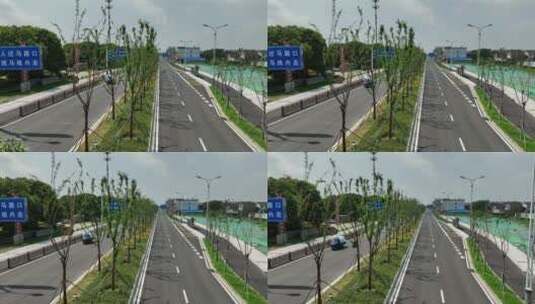 扬州城市发展曙光路「航拍分镜7」20220727高清在线视频素材下载