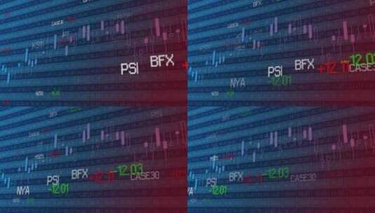 金融股票K线指数证券市场交易视频60高清在线视频素材下载