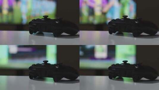 视频游戏控制器的特写镜头高清在线视频素材下载