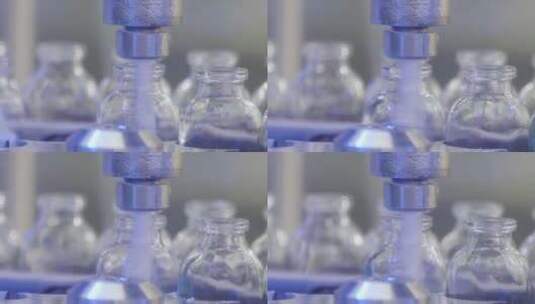 药品生产流程-粉剂药品灌装3高清在线视频素材下载