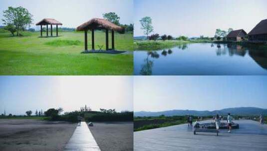 杭州良渚古城遗址视频素材高清在线视频素材下载