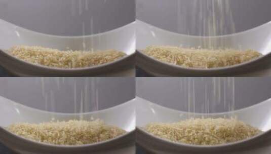 准备煮饭拿出大米高清在线视频素材下载
