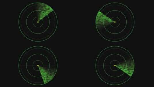 雷达搜索扫描素材高清在线视频素材下载