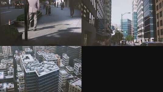 纽约街头高清在线视频素材下载
