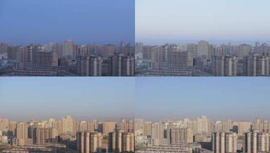喀什城市日出光影动画延时高清在线视频素材下载