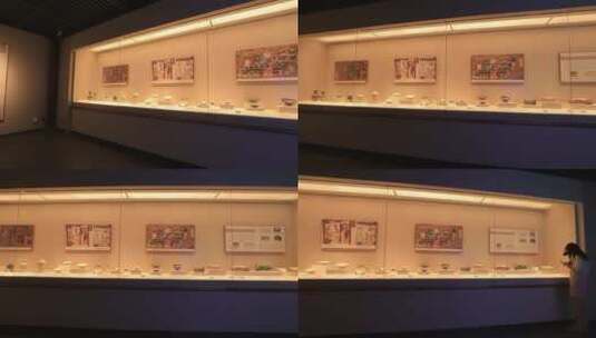 深圳博物馆陶瓷展-古代陶瓷陶器瓷器高清在线视频素材下载