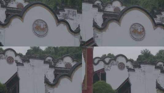 湖北宜昌屈原祠地拍高清在线视频素材下载