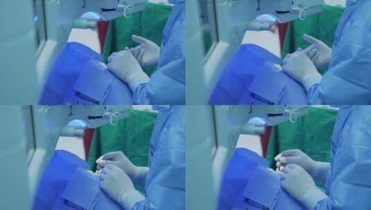 医院眼科手术高清在线视频素材下载