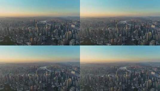 4K重庆城市高空航拍高清在线视频素材下载