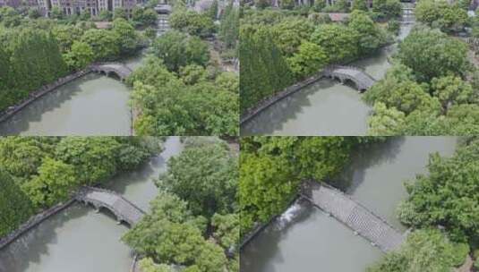 河流河道生态环境高清在线视频素材下载