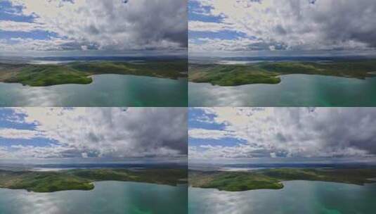 连绵的湖泊高清在线视频素材下载