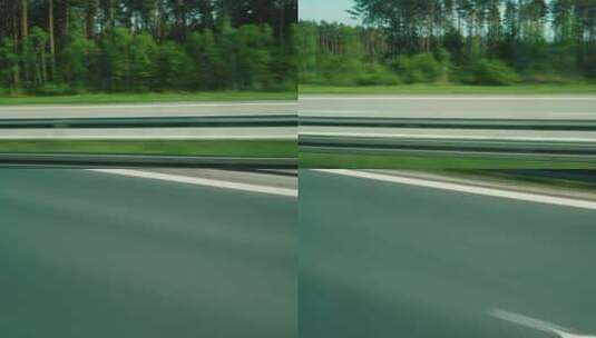 高速公路行车视角4K高清在线视频素材下载